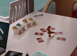 Uno-Karten-ziehen